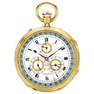 English complicated repeating chronograph clockwatch Circa 1903