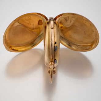 A Swiss gold complicated lever pocket watch Circa1900