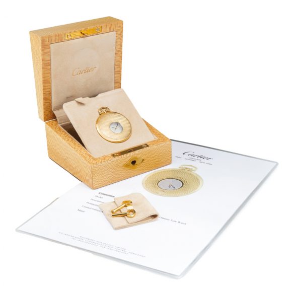 Elegant French gold mystery lever dress watch Circa 1997 Elegant French gold mystery lever dress watch Circa 1997
