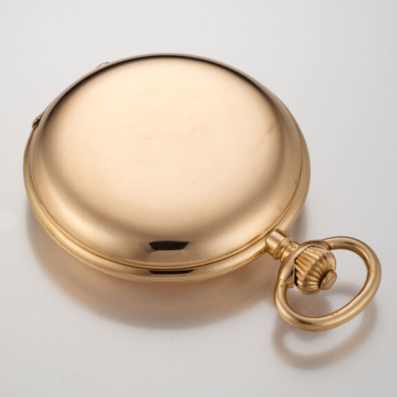 Swiss large heavy gold hunting case high quality watch Circa 1900 Swiss large heavy gold hunting case high quality watch Circa 1900