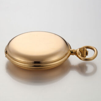 Swiss large heavy gold hunting case high quality watch Circa 1900