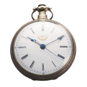 Fine Chinese, silver pocket watch with centre seconds Circa 1865