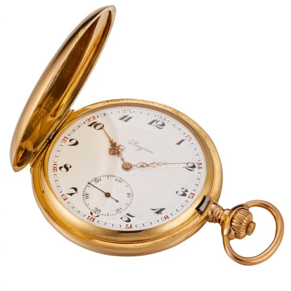 Swiss 18 Carat gold Longines high quality watch Circa 1910