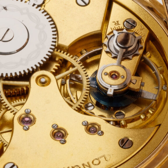 A Swiss 18 carat gold Longines high-quality watch Circa 1910 A Swiss 18 carat gold Longines high-quality watch Circa 1910