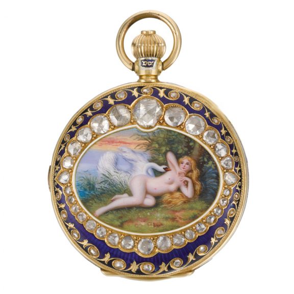 Swiss half-hunting cased minute repeating pocket watch Circa 1910 Swiss half-hunting cased minute repeating pocket watch Circa 1910