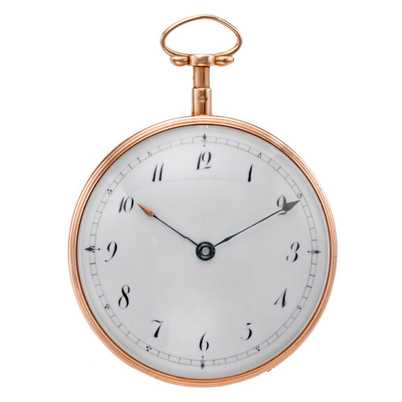Swiss gold quarter repeating musical watch Circa 1820