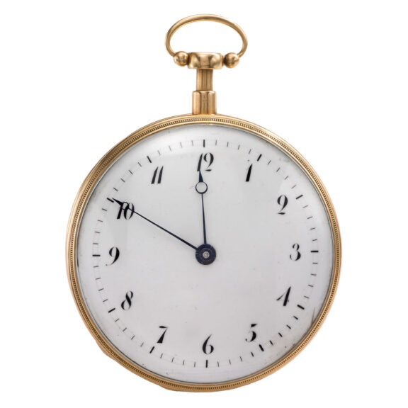 Swiss 18k gold quarter repeating musical watch Circa 1800