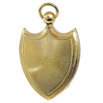 Prestigious Austrian gold escutcheon form watch Circa 1829 Prestigious Austrian gold escutcheon form watch Circa 1829