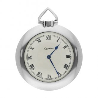 French/Swiss platinum keyless lever dress watch Circa 1925