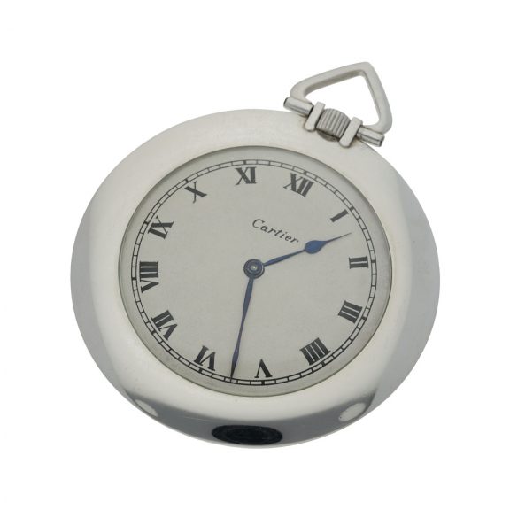French/Swiss platinum keyless lever dress watch Circa 1925 French/Swiss platinum keyless lever dress watch Circa 1925