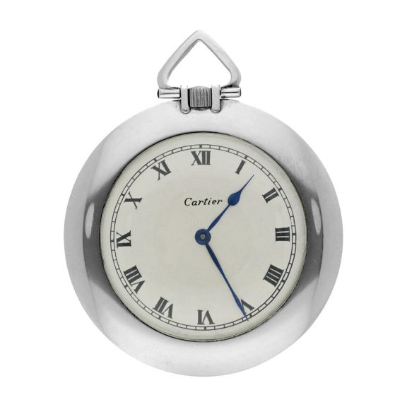 French/Swiss platinum keyless lever dress watch Circa 1925