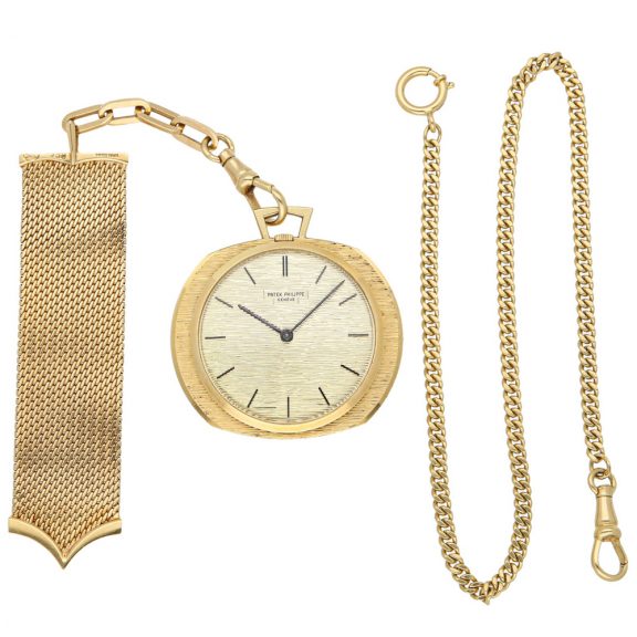 Unusual Swiss 18K gold keyless Ricochet dress watch Circa 1962 Unusual Swiss 18K gold keyless Ricochet dress watch Circa 1962