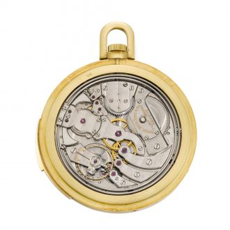 Swiss minute repeating perpetual calendar watch Circa 1938 Swiss minute repeating perpetual calendar watch Circa 1938