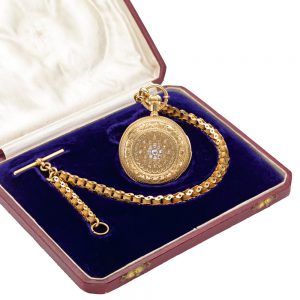 Indian gold and diamond minute repeating watch Circa 1880