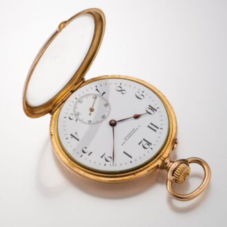 A Swiss Vacheron et Constantin gold open face watch Circa 1906