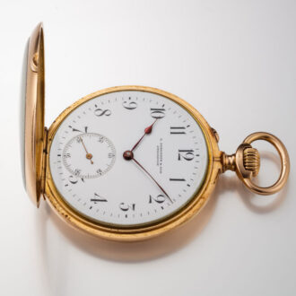 A Swiss Vacheron et Constantin gold open face watch Circa 1906