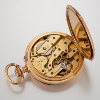 A Swiss Vacheron et Constantin gold open face watch Circa 1906