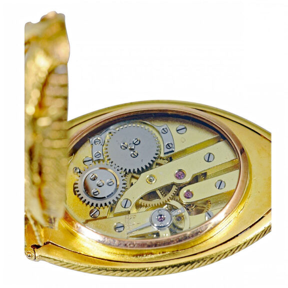 Swiss gold, enamel and diamond set scarab form watch Circa 1870 Swiss gold, enamel and diamond set scarab form watch Circa 1870