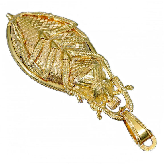 Swiss gold, enamel and diamond set scarab form watch Circa 1870 Swiss gold, enamel and diamond set scarab form watch Circa 1870