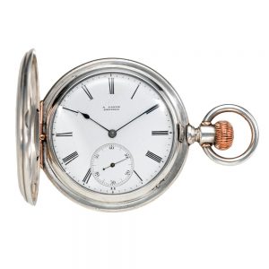 German silver watch, retailed by Tiffany & Co. Circa 1910