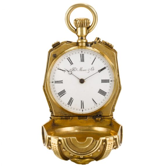Rare and unusual Swiss gold suit of armour form watch Circa 1890 Rare and unusual Swiss gold suit of armour form watch Circa 1890