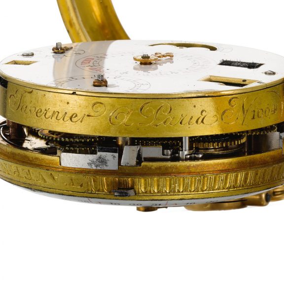 French dumb repeating astronomical pocket watch Circa 1780 French dumb repeating astronomical pocket watch Circa 1780