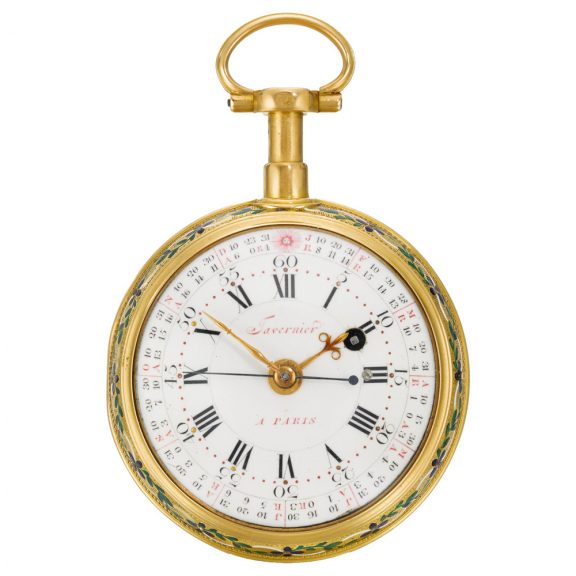 French dumb repeating astronomical pocket watch Circa 1780 French dumb repeating astronomical pocket watch Circa 1780