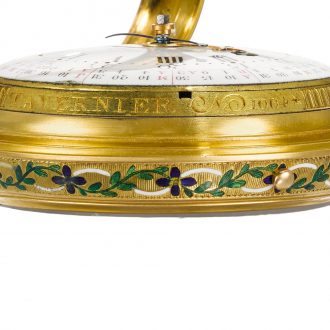 French dumb repeating astronomical pocket watch Circa 1780