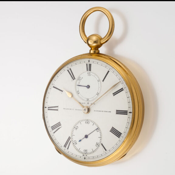 An English chronometer watch with power reserve Circa 1872 An English chronometer watch with power reserve Circa 1872