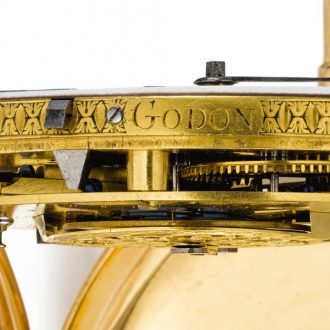 French 18K rose gold complicated coach watch Circa 1790
