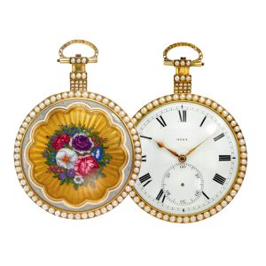 English gold watch made for the Chinese market Circa 1819