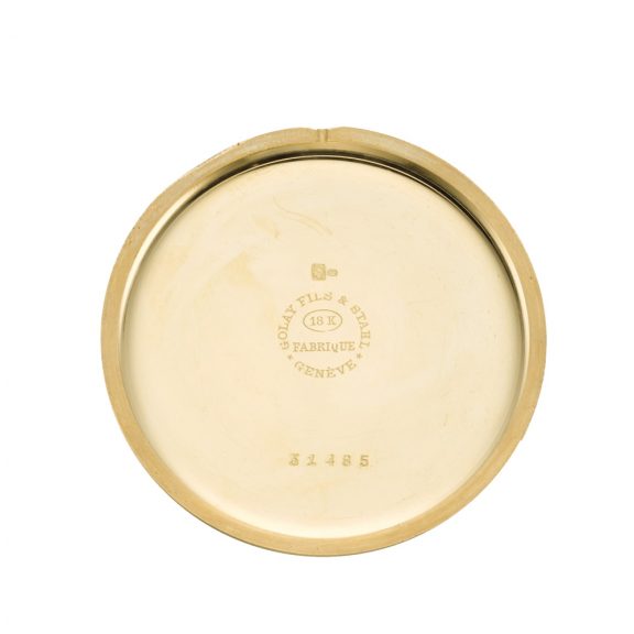 Rare Swiss gold keyless lever World Time pocket watch Circa 1940 Rare Swiss gold keyless lever World Time pocket watch Circa 1940