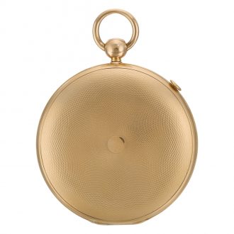 French platinum and gold quarter repeating watch Circa 1822