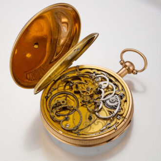 Swiss 18k quarter repeater grande and petite sonnerie Circa 1815