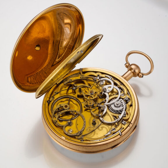 Swiss 18k quarter repeater grande and petite sonnerie Circa 1815 Swiss 18k quarter repeater grande and petite sonnerie Circa 1815