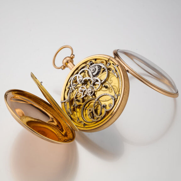 178k Swiss 18k quarter repeater grande and petite sonnerie Circa 1815