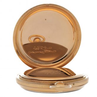 Swiss gold astronomical watch with perpetual calendar Circa 1960