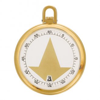 French wandering digital jumping hours watch Circa 1948