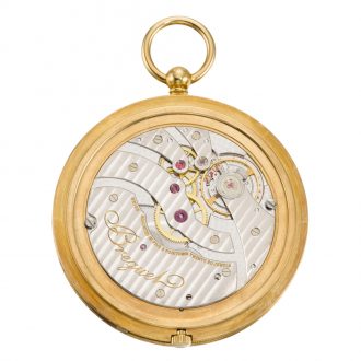Swiss gold perpetual calendar watch with moon phases Circa 1986