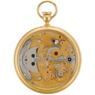 Extremely rare Swiss gold self-winding lever watch Circa 1993 Extremely rare Swiss gold self-winding lever watch Circa 1993