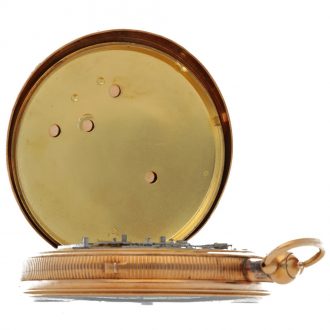 Swiss/French musical half-hour striking clock watch Circa 1830 Swiss/French musical half-hour striking clock watch Circa 1830
