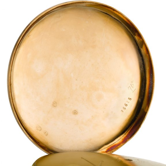 Swiss/French musical half-hour striking clock watch Circa 1830 Swiss/French musical half-hour striking clock watch Circa 1830