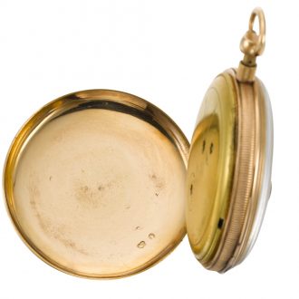 Swiss/French quarter repeating musical cylinder watch Circa 1815