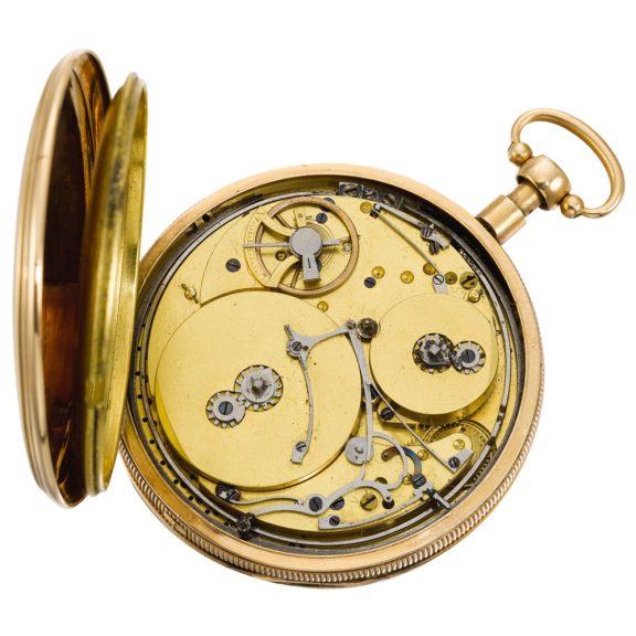 Swiss/French quarter repeating musical cylinder watch Circa 1815 Swiss/French quarter repeating musical cylinder watch Circa 1815