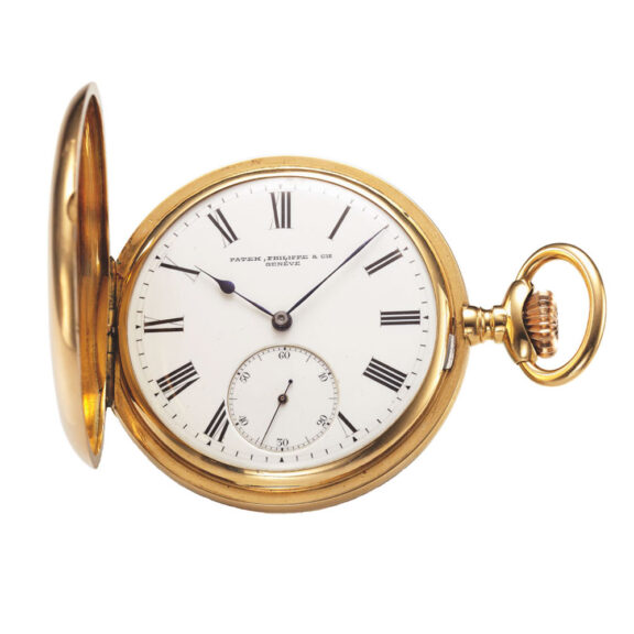 Very fine 18 carat yellow gold keyless pocket watch Circa 1910