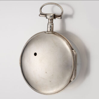 An Austrian extraordinary large verge pocket watch Circa 1800