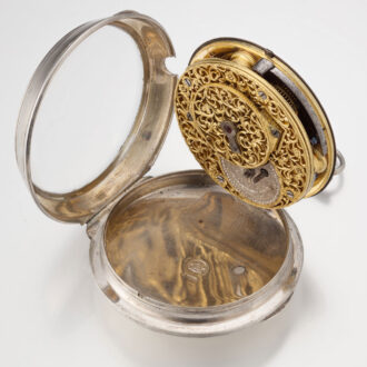 An Austrian extraordinary large verge pocket watch Circa 1800