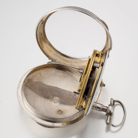 An Austrian extraordinary large verge pocket watch Circa 1800 An Austrian extraordinary large verge pocket watch Circa 1800