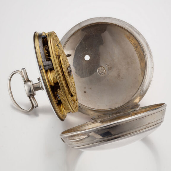 An Austrian extraordinary large verge pocket watch Circa 1800 An Austrian extraordinary large verge pocket watch Circa 1800