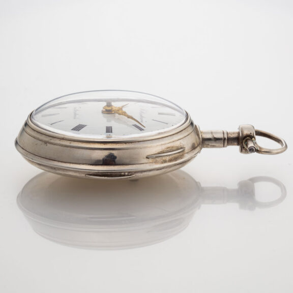 An Austrian extraordinary large verge pocket watch Circa 1800 An Austrian extraordinary large verge pocket watch Circa 1800